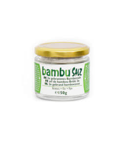 Package 2x roasted fine bamboo salt (150gr)