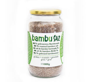 Verpakking 9x gebrand grof bamboezout (1000gr)